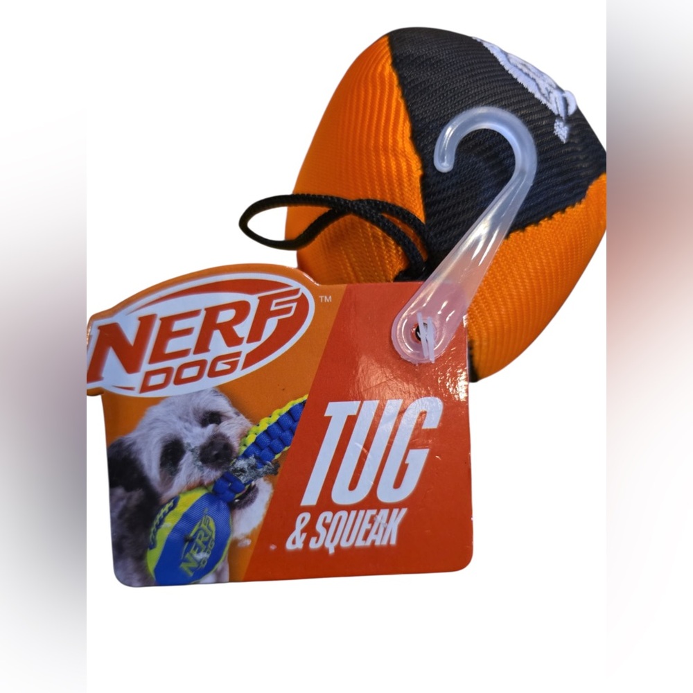 Nerf Dog Vortex Chain Tug Dog Toy, 25-in